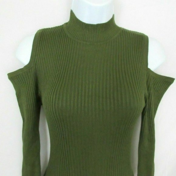 Planet Gold Juniors' Cold-Shoulder Sheath Dress - Picture 3 of 4